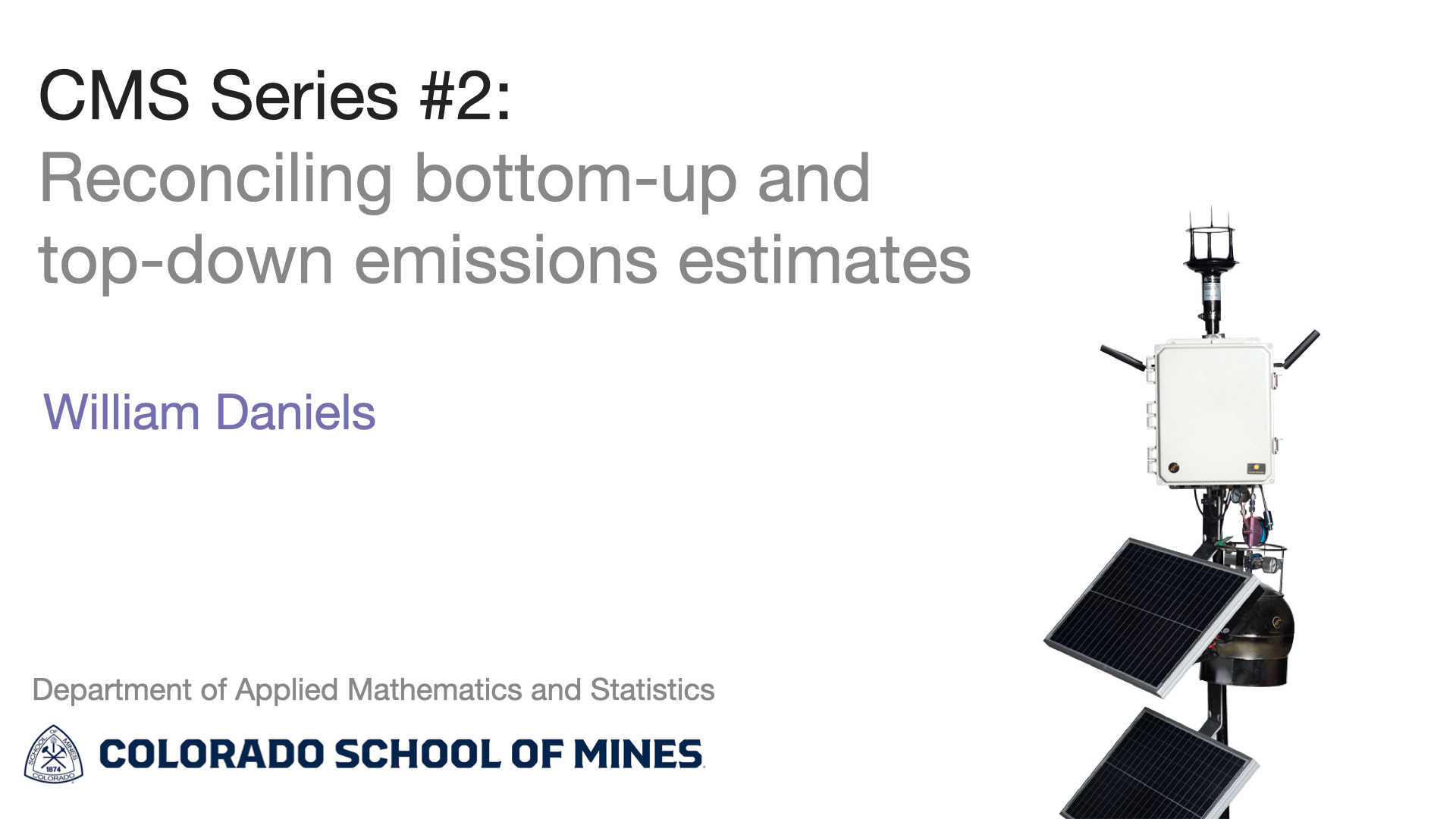 CMS #2: Bottom-up top-down reconciliation