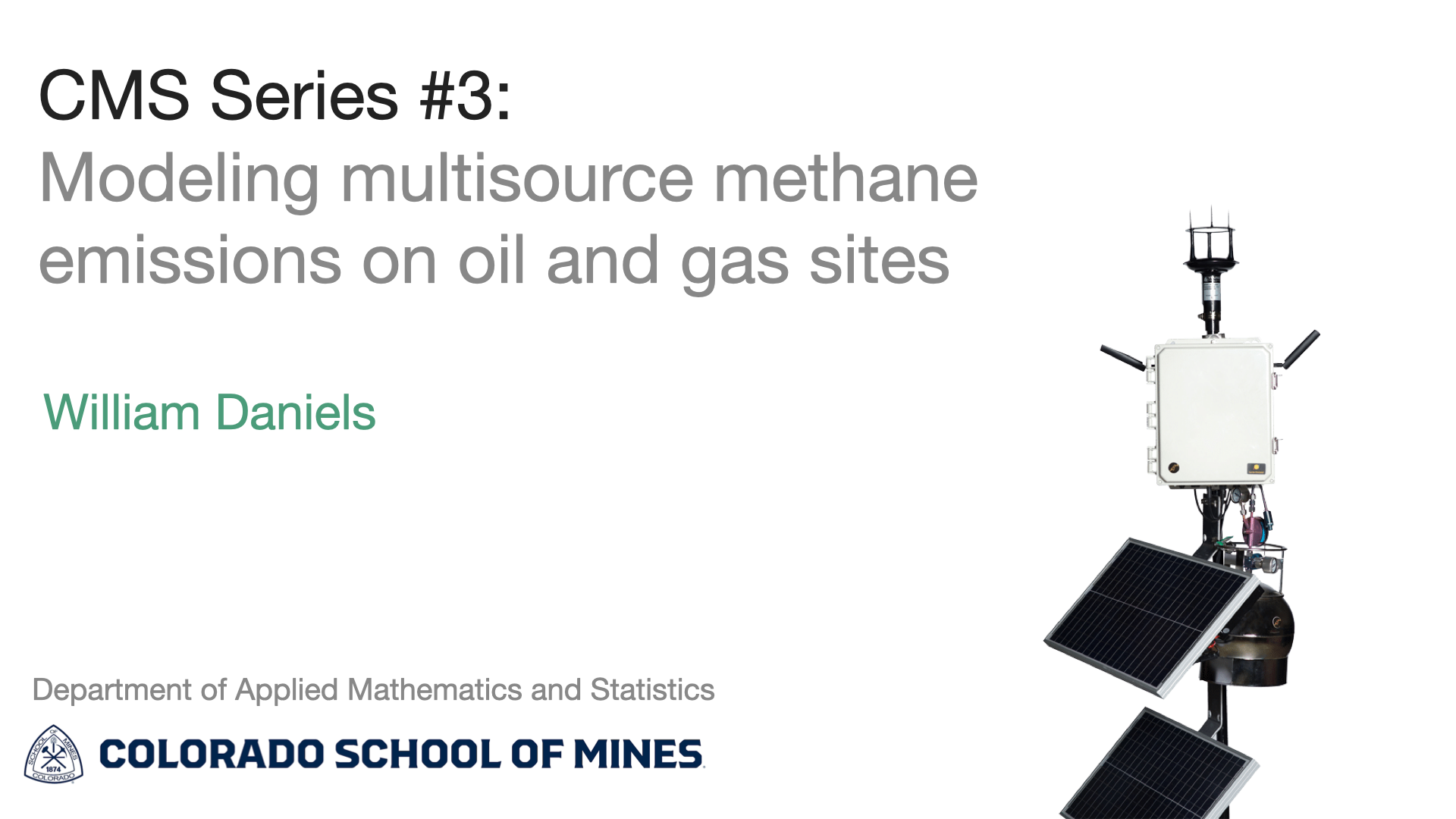 CMS #3: Modeling multisource emissions